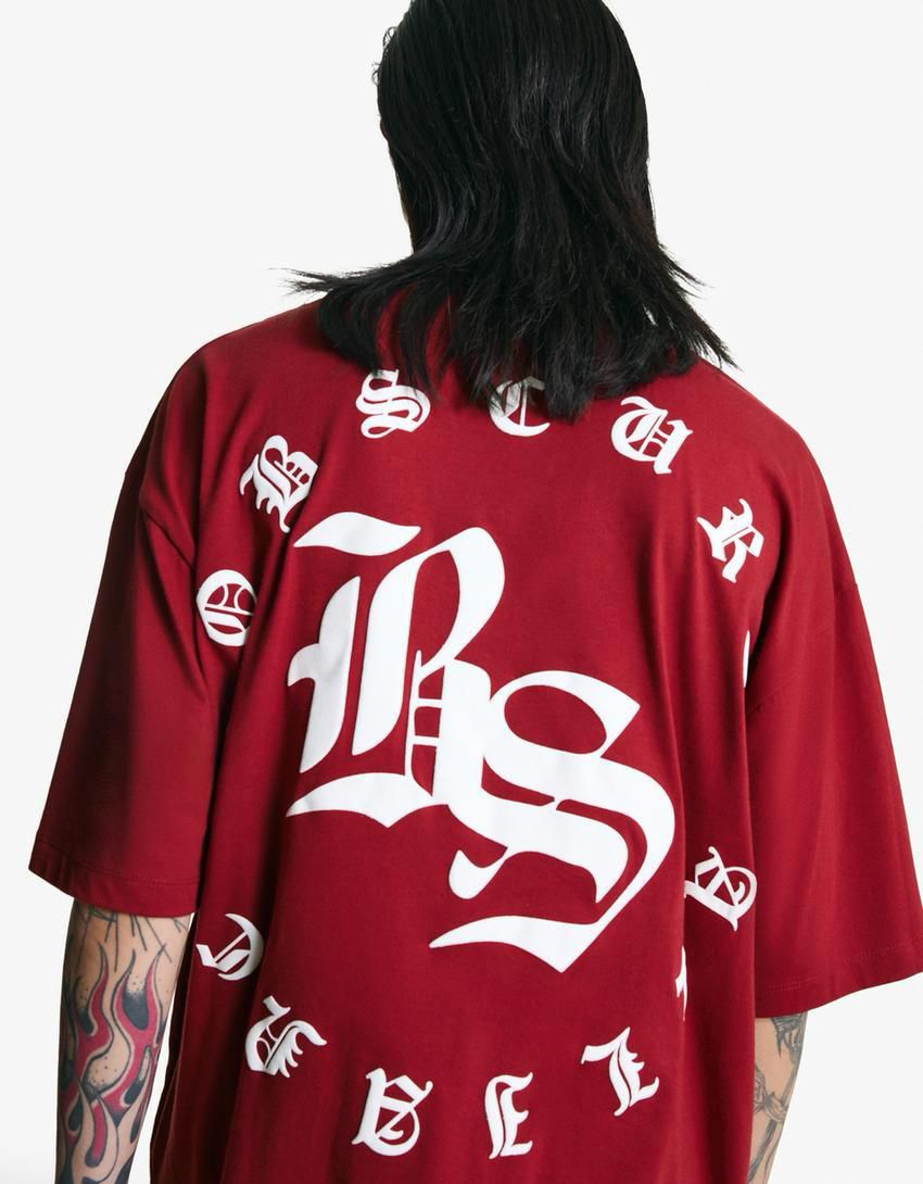 T-shirts BERSHKA 08R